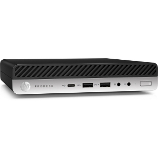 Picture of HP Business Desktop ProDesk 600 G4 Desktop Computer - Intel Core i5 i5-8500T Hexa-core (6 Core) 2.10 GHz - 8 GB RAM DDR4 SDRAM - 500 GB HDD - Desktop Mini