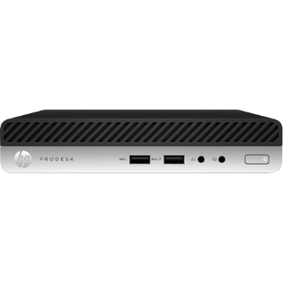 Picture of HP Business Desktop ProDesk 400 G4 Desktop Computer - Intel Core i5 i5-8500T Hexa-core (6 Core) 2.10 GHz - 8 GB RAM DDR4 SDRAM - 128 GB SSD - Desktop Mini