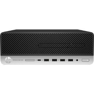 Picture of HP Business Desktop ProDesk 600 G5 Desktop Computer - Intel Core i5 9th Gen i5-9600 3.10 GHz - 8 GB RAM DDR4 SDRAM - 512 GB SSD - Small Form Factor