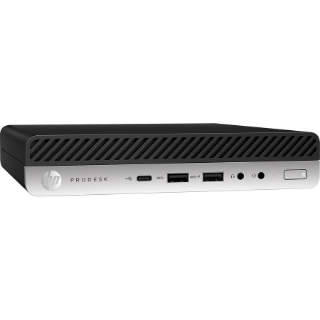 Picture of HP Business Desktop ProDesk 600 G4 Desktop Computer - Intel Core i3 8th Gen i3-8300T 3.20 GHz - 8 GB RAM DDR4 SDRAM - 256 GB SSD - Desktop Mini