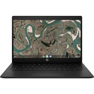 Picture of HP Chromebook 14 G7 14" Chromebook - HD - 1366 x 768 - Intel Celeron N4500 Dual-core (2 Core) - 8 GB Total RAM - 128 GB Flash Memory