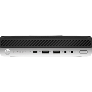 Picture of HP EliteDesk 800 G3 Desktop Computer - Intel Core i5 7th Gen i5-7500 3.40 GHz - 8 GB RAM DDR4 SDRAM - 256 GB SSD - Desktop Mini