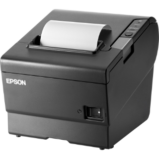 Picture of HP TM-T88VI Desktop Direct Thermal Printer - Monochrome - Receipt Print - USB - Near Field Communication (NFC) - TAA Compliant