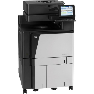 Picture of HP LaserJet M880z+ Laser Multifunction Printer-Color-Copier/Fax/Scanner-45 ppm Mono/45 ppm Color Print-1200x1200 Print-Automatic Duplex Print-200000 Pages Monthly-4100 sheets Input-Color Scanner-600 Optical Scan-Color Fax-Gigabit Ethernet Ethernet