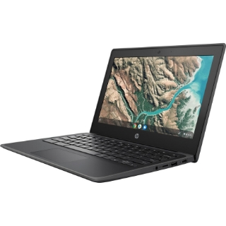 Picture of HP Chromebook 11 G8 EE 11.6" Chromebook - HD - 1366 x 768 - Intel Celeron N4020 Dual-core (2 Core) 1.10 GHz - 4 GB Total RAM - 32 GB Flash Memory