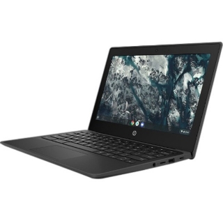 Picture of HP Chromebook 11 G9 EE 11.6" Touchscreen Chromebook - HD - 1366 x 768 - Intel Celeron N4500 Dual-core (2 Core) 1.10 GHz - 8 GB Total RAM - 32 GB Flash Memory - Jet Black