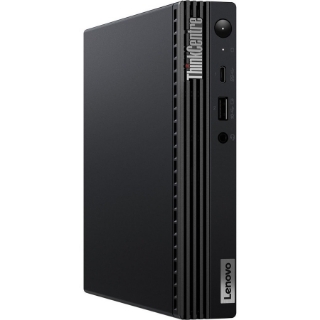 Picture of Lenovo ThinkCentre M80q 11DN005FUS Desktop Computer - Intel Core i7 10th Gen i7-10700T Octa-core (8 Core) 2 GHz - 16 GB RAM DDR4 SDRAM - 256 GB M.2 PCI Express NVMe SSD - Tiny - Raven Black