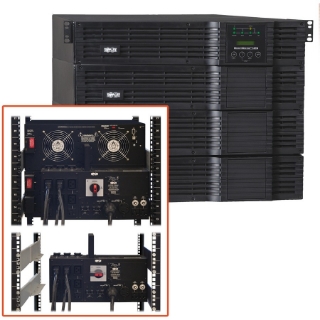 Picture of Tripp Lite UPS Smart Online 12000VA 8400W Rackmount 208/240/120V 12kVA Manual Bypass Hot Swap USB DB9 8URM