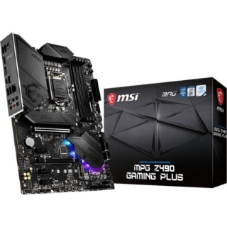 Picture of MSI MPG Z490 GAMING PLUS Desktop Motherboard - Intel Z490 Chipset - Socket LGA-1200 - Intel Optane Memory Ready - ATX