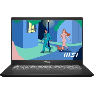 Picture of MSI Modern 14 Modern 14 C12M-032 14" Notebook - Full HD - 1920 x 1080 - Intel Core i5 12th Gen i5-1235U 900 MHz - 8 GB Total RAM - 512 GB SSD - Classic Black