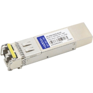 Picture of AddOn MSA and TAA Compliant 8Gbs Fibre Channel DWDM 100GHz SFP+ Transceiver (SMF, 1563.05nm, 40km, LC, DOM)