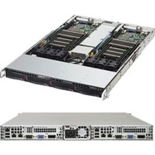 Picture of Supermicro SuperServer 6018TR-TF Barebone System - 1U Rack-mountable - Socket LGA 2011-v3 - 2 x Processor Support