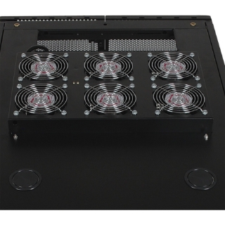 Picture of Tripp Lite Intl Rack Enclosure Server Cabinet Roof Mount Fan Panel Airflow Mgmt 230V