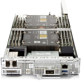 Picture of HPE ProLiant XL170r G10 1U Blade Server - 2 x Intel Xeon Silver 4108 1.80 GHz - 64 GB RAM - 36 TB HDD - (3 x 12TB) HDD Configuration - 3.20 TB SSD - (2 x 1.6TB) SSD Configuration - Serial ATA Controller