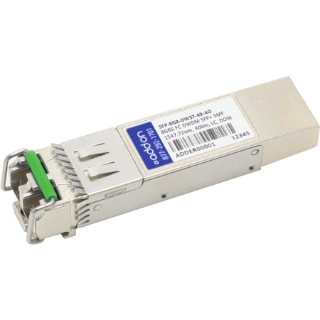 Picture of AddOn MSA and TAA Compliant 8Gbs Fibre Channel DWDM 100GHz SFP+ Transceiver (SMF, 1547.72nm, 40km, LC, DOM)