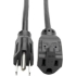 Picture of Tripp Lite 1ft Power Cord Extension Cable 5-15P to 5-15R 10A 18AWG 1'