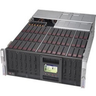 Picture of Supermicro SuperStorage 6049P-E1CR45L+ Barebone System - 4U Rack-mountable - Socket P LGA-3647 - 2 x Processor Support