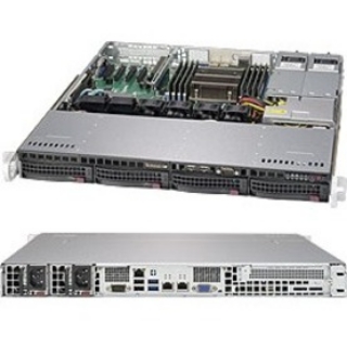 Picture of Supermicro SuperServer 5018R-MR Barebone System - 1U Rack-mountable - Socket LGA 2011-v3 - 1 x Processor Support