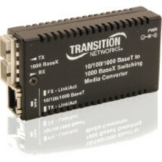 Picture of Transition Networks Mini 10/100/1000 Bridging Media Converter