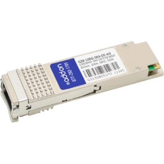 Picture of AddOn Dell Q28-100G-SR4 Compatible TAA Compliant 100GBase-SR4 QSFP28 Transceiver (MMF, 850nm, 100m, MPO, DOM)