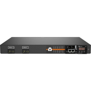 Picture of Vertiv Geist Switched Rack PDU - 1U Rack| 30A| C13/C19| L6-30P| Horizontal PDU