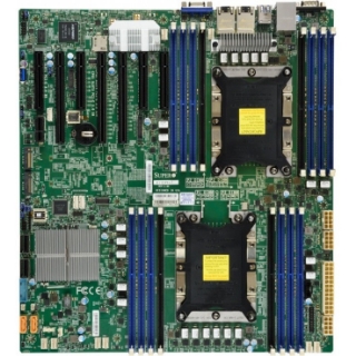 Picture of Supermicro X11DPH-T Server Motherboard - Intel C624 Chipset - Socket P LGA-3647 - Extended ATX