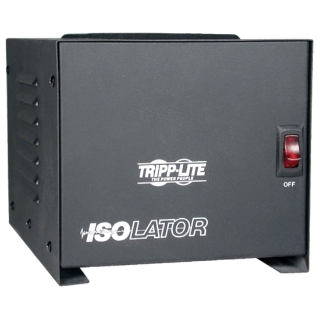 Picture of Tripp Lite 1000W Isolation Transformer with Surge 120V 4 Outlet 6ft Cord HG TAA GSA