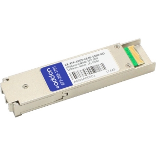 Picture of AddOn Juniper Networks EX-XFP-10GE-LR40-1590 Compatible TAA Compliant 10GBase-CWDM XFP Transceiver (SMF, 1590nm, 40km, LC, DOM)