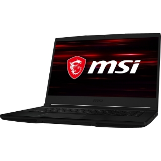 Picture of MSI GF63 THIN 10UC-439 15.6" Gaming Notebook - Full HD - 1920 x 1080 - Intel Core i7 10th Gen i7-10750H 2.60 GHz - 8 GB Total RAM - 512 GB SSD - Black