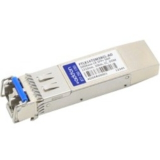 Picture of AddOn Finisar FTLX1472M3BCL Compatible TAA Compliant 10GBase-LR SFP+ Transceiver (SMF, 1310nm, 10km, LC, DOM)