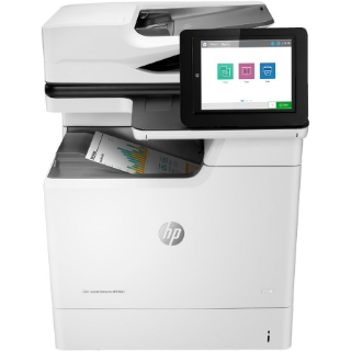 Picture of HP LaserJet M681 M681dh Laser Multifunction Printer-Color-Copier/Scanner-50 ppm Mono/50 ppm Color Print-1200x1200 Print-Automatic Duplex Print-100000 Pages Monthly-650 sheets Input-Color Scanner-600 Optical Scan-Gigabit Ethernet