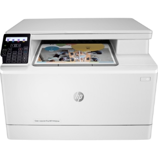 Picture of HP LaserJet Pro M182nw Laser Multifunction Printer-Color-Copier/Scanner-17 ppm Mono/17 ppm Color Print-600x600 dpi Print-Manual Duplex Print-30000 Pages-150 sheets Input-1200 dpi Optical Scan-Wireless LAN-HP ePrint-Mopria