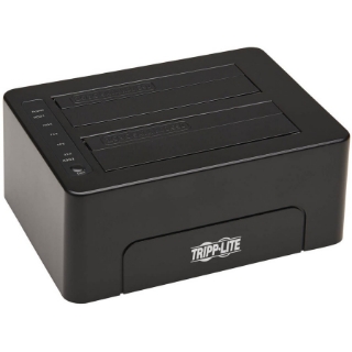 Picture of Tripp Lite USB 3.0 SATA Hard Drive Docking Station 2.5/3.5 w/Erase Function