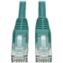 Picture of Tripp Lite 14ft Cat6 Gigabit Snagless Molded Patch Cable RJ45 M/M Green 14'