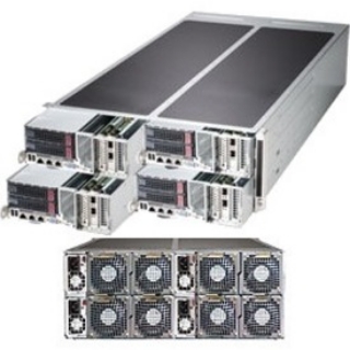 Picture of Supermicro SuperServer F628G3-FT+ Barebone System - 4U Rack-mountable - Socket LGA 2011-v3 - 2 x Processor Support