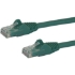 Picture of StarTech.com 50ft CAT6 Ethernet Cable - Green Snagless Gigabit - 100W PoE UTP 650MHz Category 6 Patch Cord UL Certified Wiring/TIA