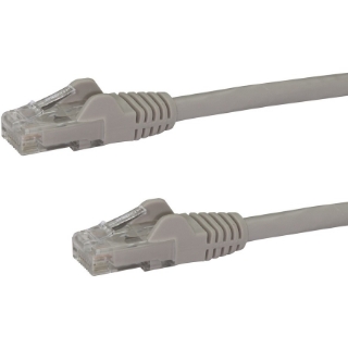 Picture of StarTech.com 20ft CAT6 Ethernet Cable - Gray Snagless Gigabit - 100W PoE UTP 650MHz Category 6 Patch Cord UL Certified Wiring/TIA