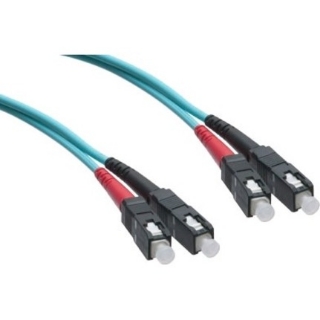 Picture of Axiom SC/SC 10G Multimode Duplex OM3 50/125 Fiber Optic Cable 6m