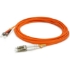 Picture of AddOn 2m LC (Male) to ST (Male) Orange OM3 Duplex Plenum-Rated Fiber Patch Cable