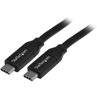 Picture of StarTech.com 4m 13 ft USB C Cable with Power Delivery (5A) - M/M - USB 2.0 - USB-IF Certified - USB 2.0 Type C Cable