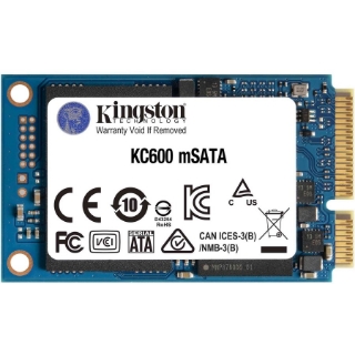 Picture of Kingston KC600 512 GB Solid State Drive - mSATA Internal - SATA (SATA/600)