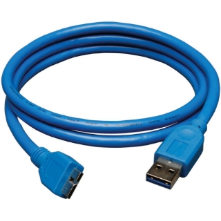 Picture of Tripp Lite 3ft USB 3.0 SuperSpeed Device Cable USB-A Male to USB Micro-B Male