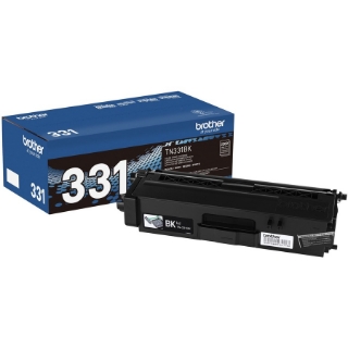 Picture of Brother Genuine TN331BK Black Toner Cartridge