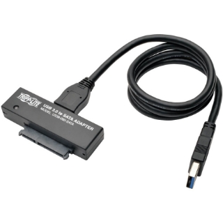 Picture of Tripp Lite USB 3.0 SuperSpeed to SATA III Adapter 2.5in / 3.5in Hard Drives