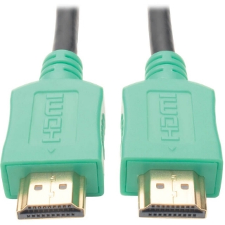 Picture of Tripp Lite 6ft Hi-Speed HDMI Cable Digital A/V UHD HDMI 4Kx2K M/M Green 6'