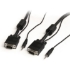 Picture of StarTech.com 15 ft Coax High Resolution Monitor VGA Cable with Audio HD15 M/M