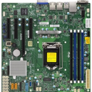 Picture of Supermicro X11SSL-F Server Motherboard - Intel C236 Chipset - Socket H4 LGA-1151 - Micro ATX