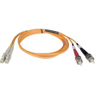 Picture of Tripp Lite 15M Duplex Multimode 50/125 Fiber Optic Patch Cable LC/ST 50' 50ft 15 Meter