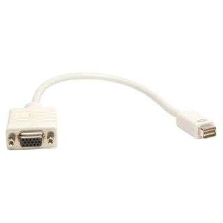 Picture of Tripp Lite Mini DVI to VGA Cable Adapter, Video Converter for Macbooks and iMacs (M/F)