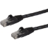 Picture of StarTech.com 35ft CAT6 Ethernet Cable - Black Snagless Gigabit - 100W PoE UTP 650MHz Category 6 Patch Cord UL Certified Wiring/TIA